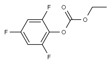 Ethyl 2,4,6-trifluorophenyl carbonate Structure