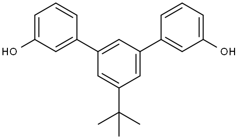 5'-(tert-butyl)-[1,1':3',1''-terphenyl]-3,3''-diol Structure