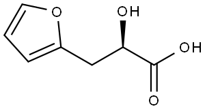 (R)-3-(Furan-2-yl)-2-hydroxypropanoic acid Structure