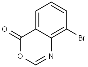 8-bromo-4H-benzo[d][1,3]oxazin-4-one Structure