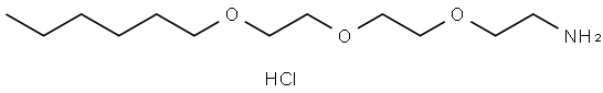 氨基盐酸盐-三聚乙二醇-C6, 1465916-40-8, 结构式