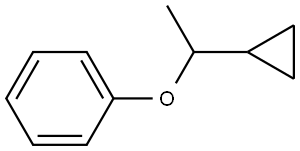 (1-Cyclopropylethoxy)benzene,147319-41-3,结构式