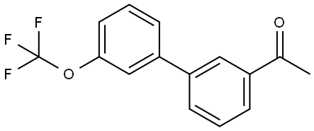 1-[3'-(Trifluoromethoxy)[1,1'-biphenyl]-3-yl]ethanone|1-[3'-(Trifluoromethoxy)[1,1'-biphenyl]-3-yl]ethanone