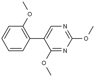 1505463-09-1 2,4-Dimethoxy-5-(2-methoxyphenyl)pyrimidine