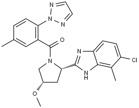 Daridorexant Impurity 44 Struktur