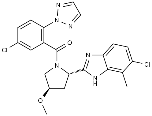 Daridorexant Impurity 67 Struktur
