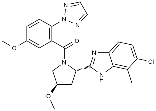 Daridorexant Impurity 48 Struktur