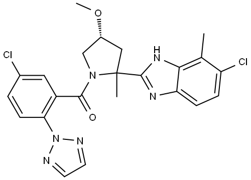 Daridorexant Impurity 26 Struktur