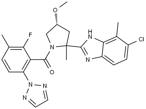 Daridorexant Impurity 40 Struktur