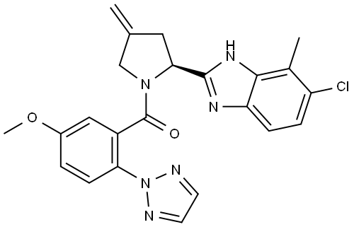 Daridorexant Impurity 35 Struktur