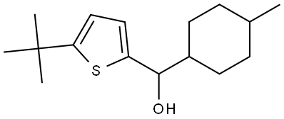 5-(1,1-Dimethylethyl)-α-(4-methylcyclohexyl)-2-thiophenemethanol