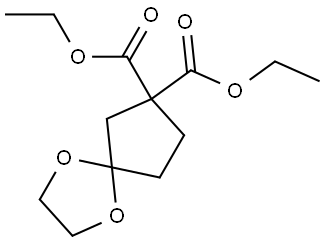 diethyl 1,4-dioxaspiro[4.4]nonane-8,8-dicarboxylate|diethyl 1,4-dioxaspiro[4.4]nonane-8,8-dicarboxylate