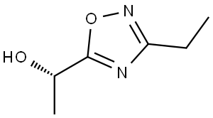 (S)-1-(3-ethyl-1,2,4-oxadiazol-5-yl)ethan-1-ol Structure