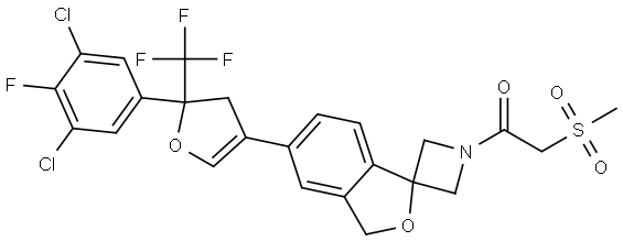 Sarolaner Impurity 21 Struktur