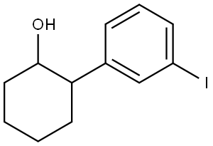 2-(3-Iodophenyl)cyclohexanol Structure