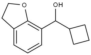 cyclobutyl(2,3-dihydrobenzofuran-7-yl)methanol Structure