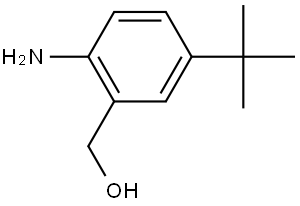 (2-Amino-5-(tert-butyl)phenyl)methanol Struktur