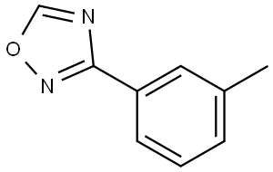 1,2,4-Oxadiazole, 3-(3-methylphenyl)- Structure