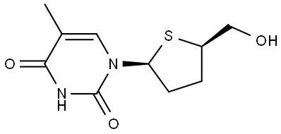 160963-05-3 5-Methyl-1-[(2S,5R)-tetrahydro-5-(hydroxymethyl)-2-thienyl]-2,4(1H,3H)-pyrimidinedione