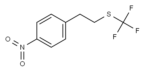 1620061-30-4 1-Nitro-4-[2-[(trifluoromethyl)thio]ethyl]benzene