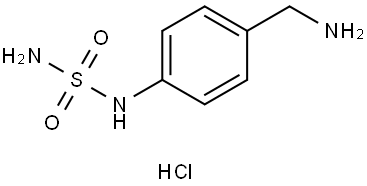 Sulfamide, N-[4-(aminomethyl)phenyl]-, hydrochloride (1:1) Struktur