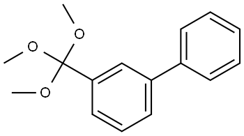 3-(Trimethoxymethyl)-1,1’-biphenyl Structure