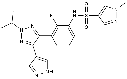 化合物 RAF INHIBITOR 3 结构式