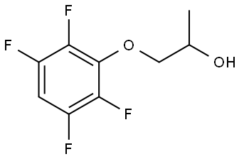 1-(2,3,5,6-Tetrafluorophenoxy)-2-propanol Structure
