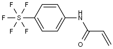 (OC-6-21)-Pentafluoro[4-[(1-oxo-2-propen-1-yl)amino]phenyl]sulfur Structure