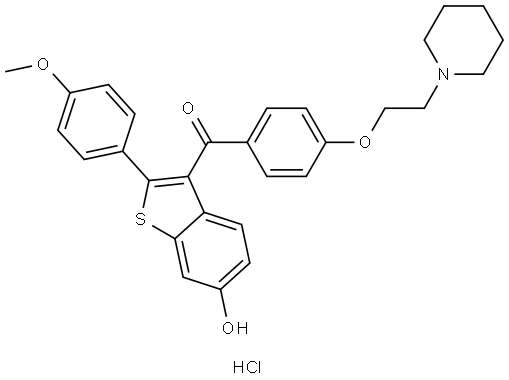 雷洛昔芬杂质 2,173773-26-7,结构式