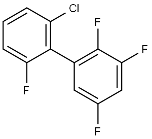 2'-Chloro-2,3,5,6'-tetrafluoro-1,1'-biphenyl Structure