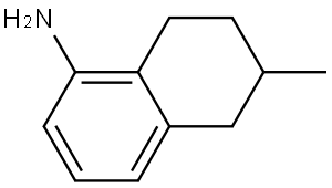 6-Methyl-5,6,7,8-tetrahydronaphthalen-1-amine Structure