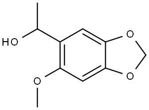 1-(6-methoxybenzo[d][1,3]dioxol-5-yl)ethanol Structure