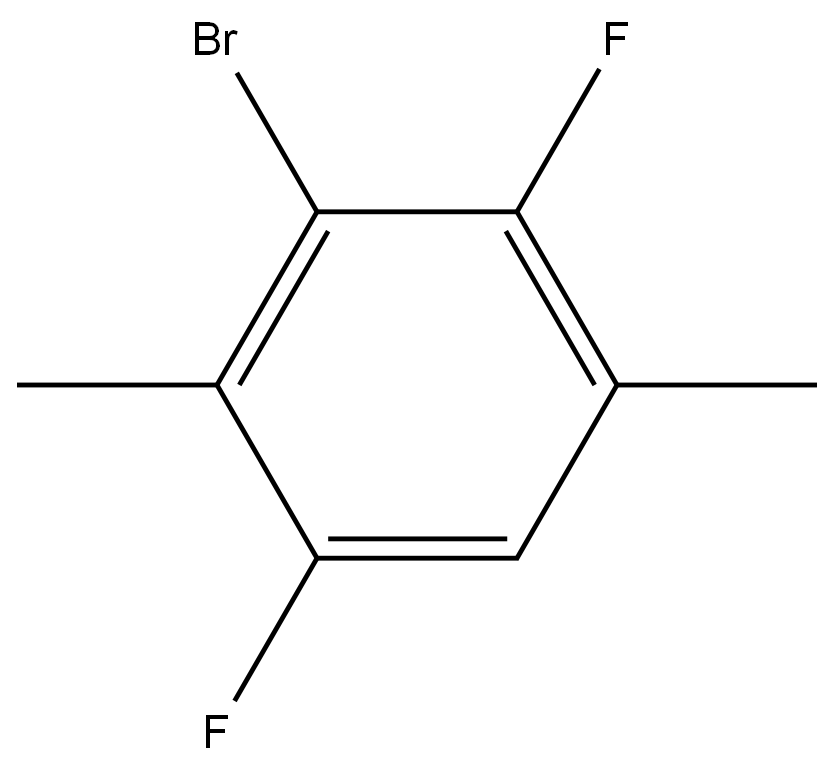 3-Bromo-1,4-difluoro-2,5-dimethylbenzene,1782378-51-1,结构式