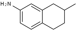 7-Methyl-5,6,7,8-tetrahydronaphthalen-2-amine Structure