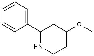 4-methoxy-2-phenylpiperidine Structure