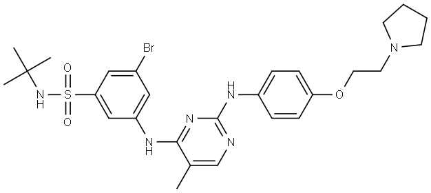 Fedratinib Impurity 11 Struktur