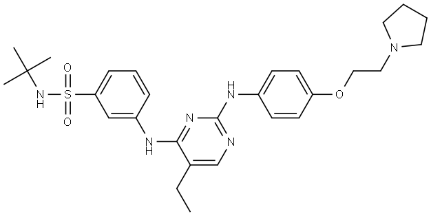 Fedratinib Impurity 2 Struktur