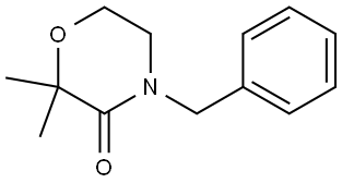 4-benzyl-2,2-dimethyl-morpholin-3-one|