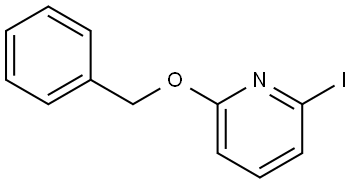 2-(benzyloxy)-6-iodopyridine Struktur