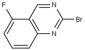 2-bromo-5-fluoroquinazoline Structure