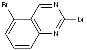 2,5-dibromoquinazoline Structure