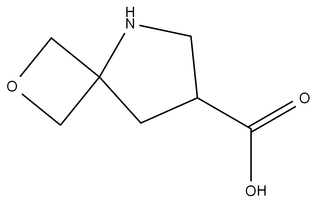 2-Oxa-5-azaspiro[3.4]octane-7-carboxylic acid,1824056-57-6,结构式