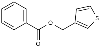 3-Thiophenemethanol, 3-benzoate Structure