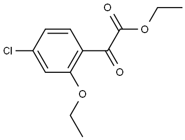 ethyl 2-(4-chloro-2-ethoxyphenyl)-2-oxoacetate,1860876-31-8,结构式