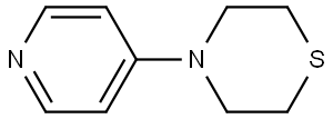 4-(pyridin-4-yl)thiomorpholine 结构式