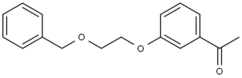 1873945-62-0 1-[3-[2-(Phenylmethoxy)ethoxy]phenyl]ethanone