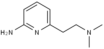 6-[2-(Dimethylamino)ethyl]pyridin-2-amine Structure