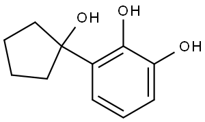 3-(1-Hydroxycyclopentyl)-1,2-benzenediol|3-(1-羟基环戊基)-1,2-苯二醇