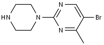 5-bromo-4-methyl-2-(4l2-piperazin-1-yl)pyrimidine|